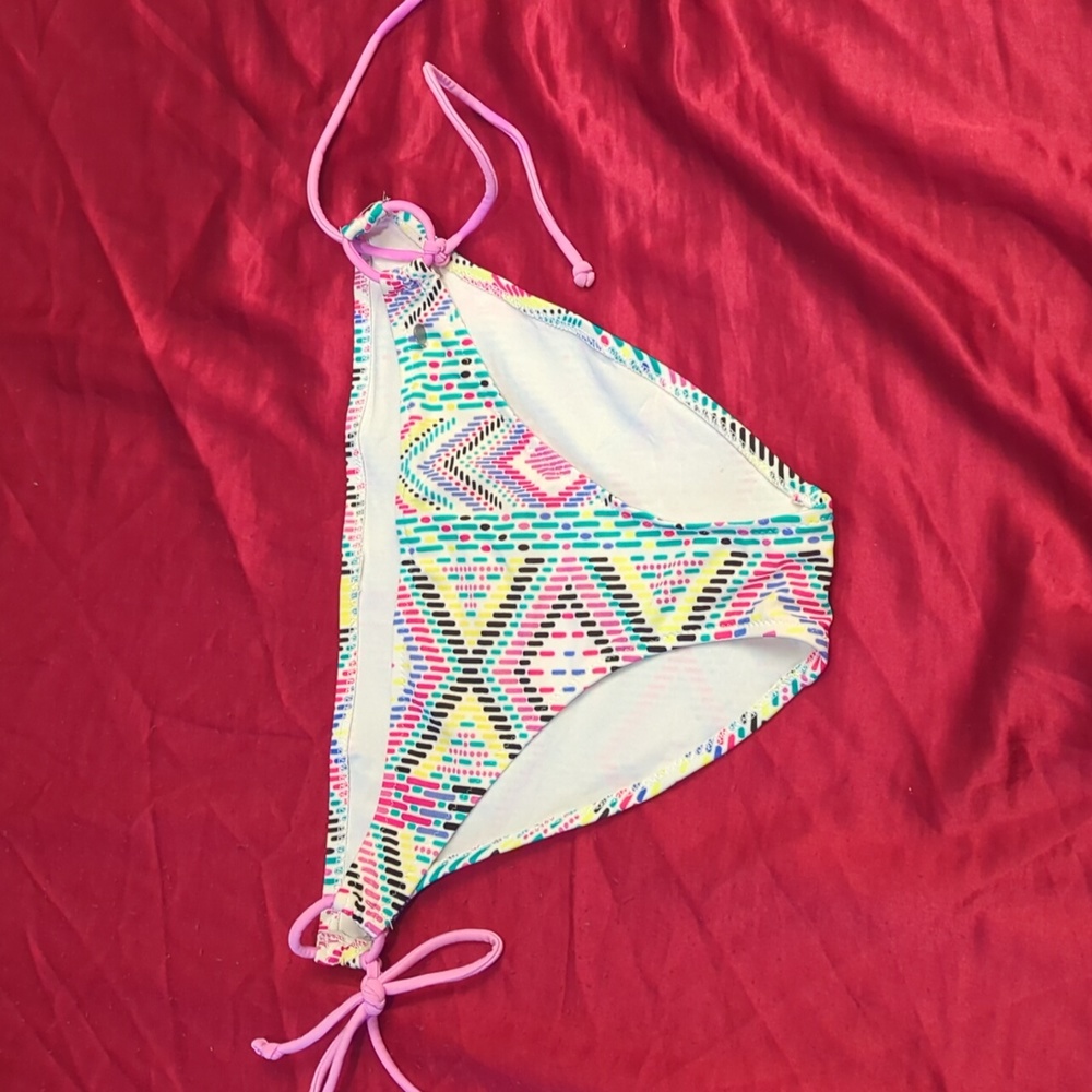 Colorful Pattern Bikini Bottom - image 1